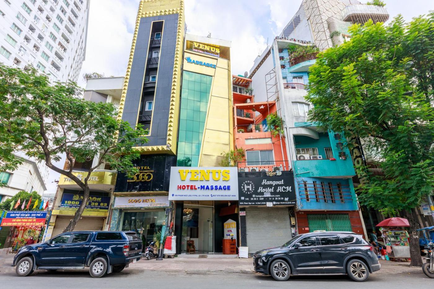 Venus Hotel & Massage - Bui Vien Walking Street Ciudad Ho Chi Minh  Exterior foto